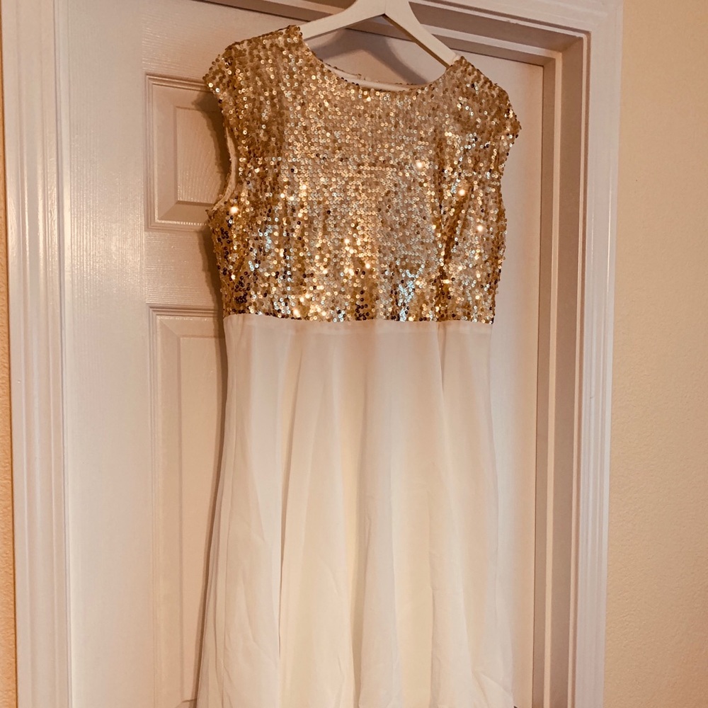 Sequined semi-formal dress
